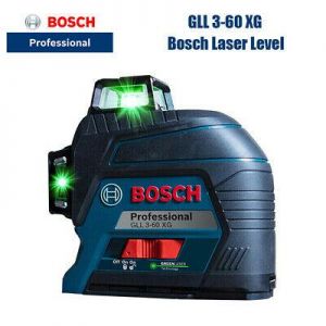 Bosch Laser Level GLL3-60XG 360 Degree High Precision Green Light 12 Line Level